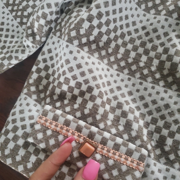 Vintage AMY ADAMS KNIT BLAZER - Picture 9 of 10